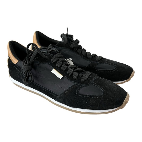 NWT Zara black suede shoes Men’s Size 8 EU 39 - Picture 1 of 12